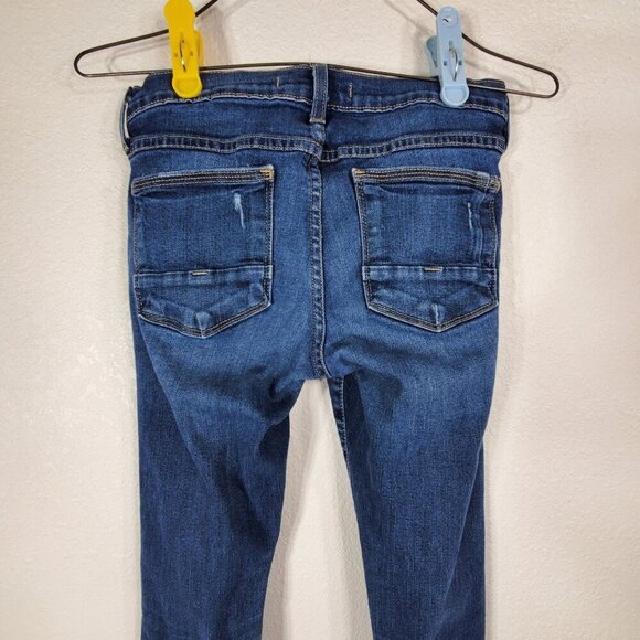 Flying Monkey Platinum Stretch Skinny Jeans Womans Size 28 Blue Denim Low Rise - Picture 8 of 10